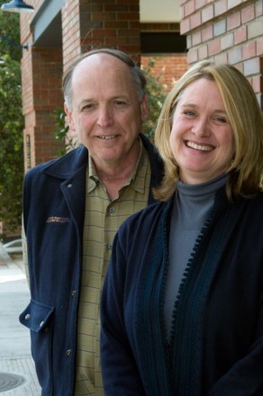 Elizabeth Moule with Stefanos Polyzoides. Photo courtesy Moule & Polyzoides, Architects & Urbanists.