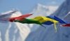 Prayer flags in Tibet
