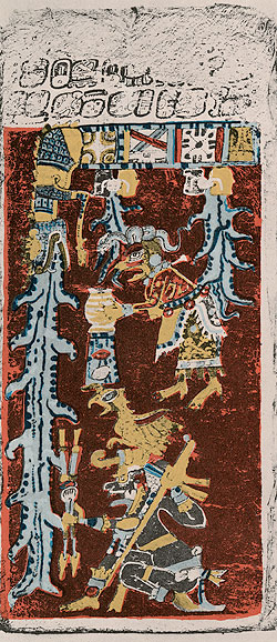 dodd_Itzama_Dresden_Codex Itzamna as represented in the Dresden Codex