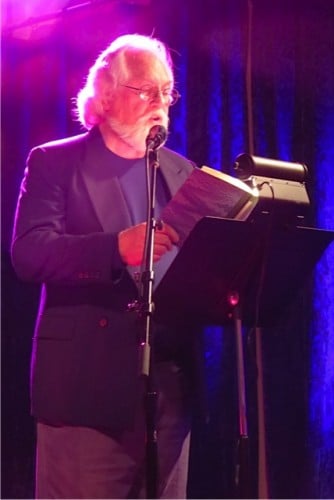 Robert Michael Pyle reading at KALA Gallery in Astoria, Oregon, in January 2015. Photo by Carol Newman.