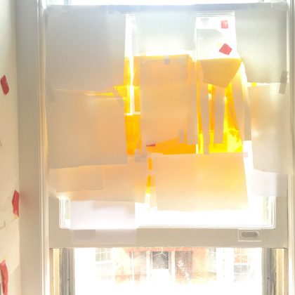 Much of the Choir Under Snow, a Few Birds Still in the Suburbs