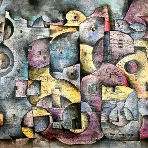 But You Could Laugh at Our Hopelessness: Poem by Nano Taggart and Painting by Andrew Marvick