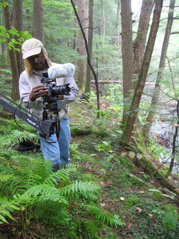 Roberto Mighty shooting footage