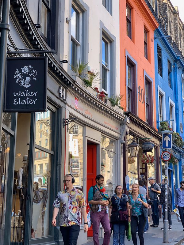 Victoria Street in Edinburgh