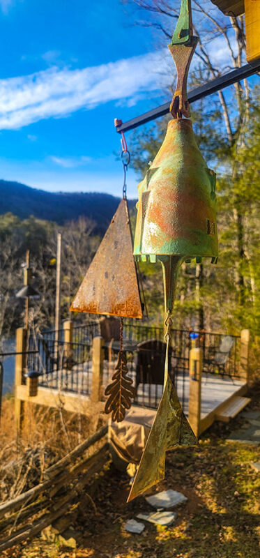 Windchimes at Sunset Camp