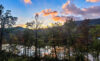 Sunset Camp at sunset