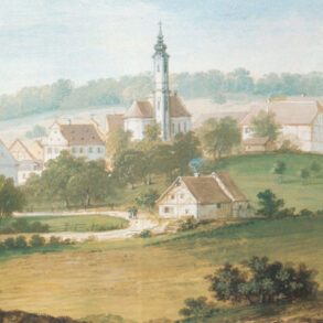 Otterswang village painting