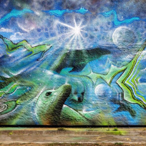 Environmental mural by Jake Seven