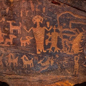 Petroglyphs in Utah