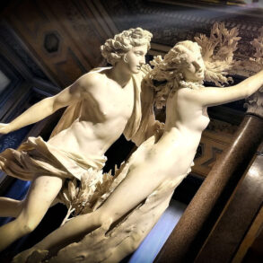 Sculpture of Apollo and Daphne
