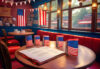 Patriotic Cafe, AI-generated