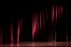 Stage curtains, mixed lighting