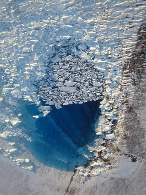 Belcher superglacial lake